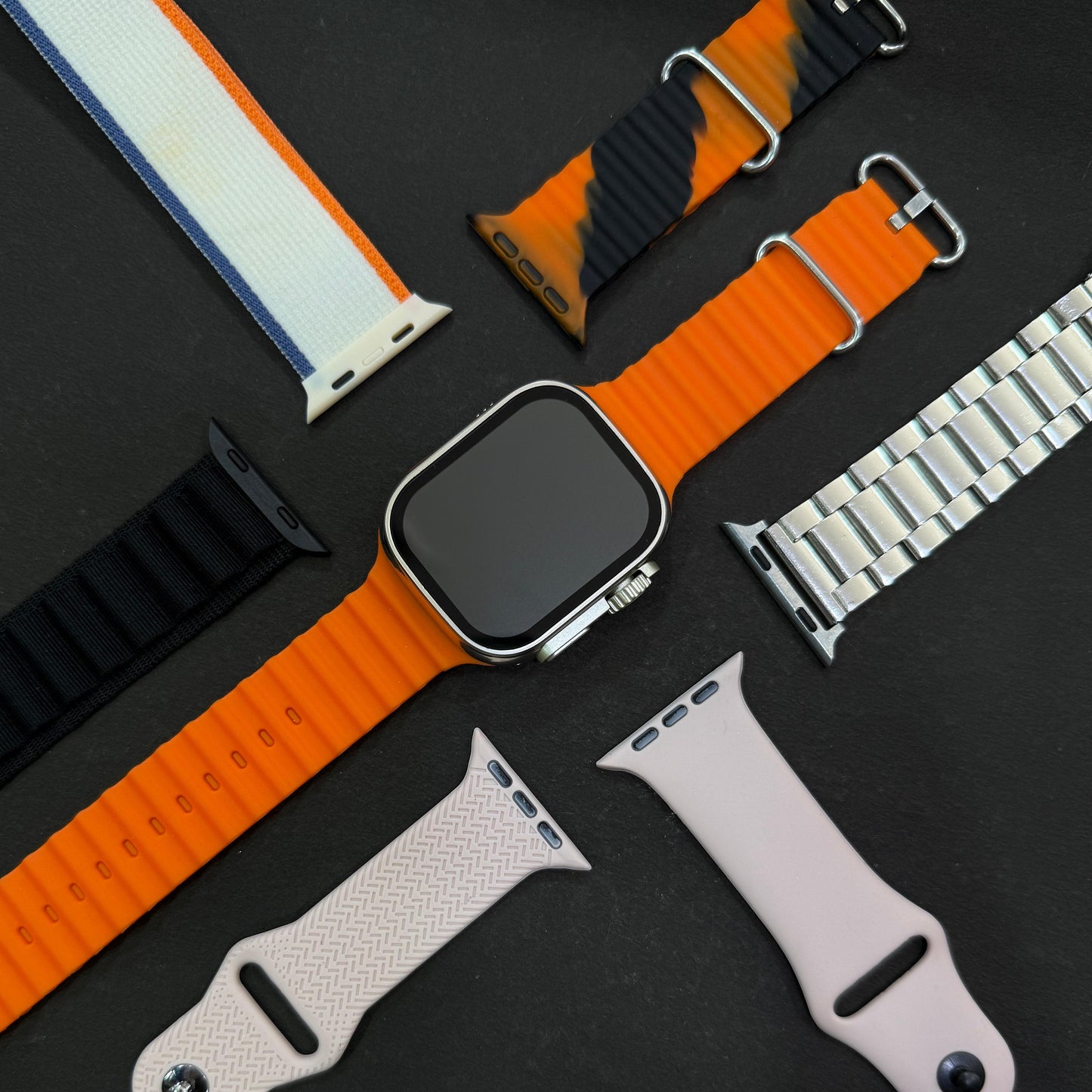 UltraSmart Watch with 7-Straps + Ultrapods Combo
