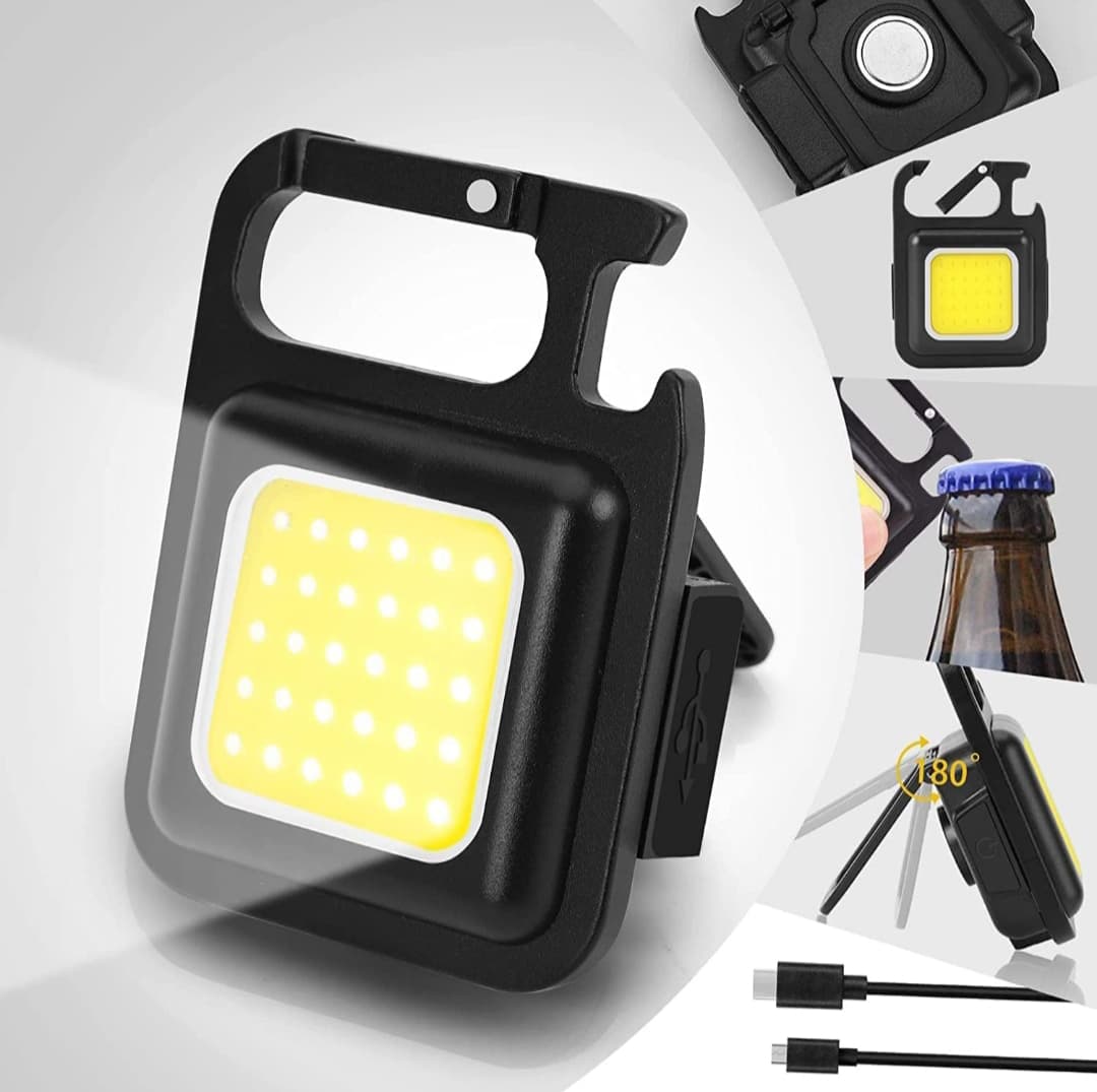 COB Keychain Light – Bright & Portable LED Flashlight
