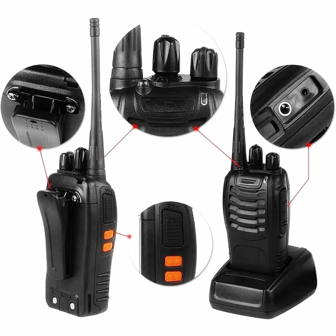 Walkie Talkie Set – Lightweight, Rechargeable