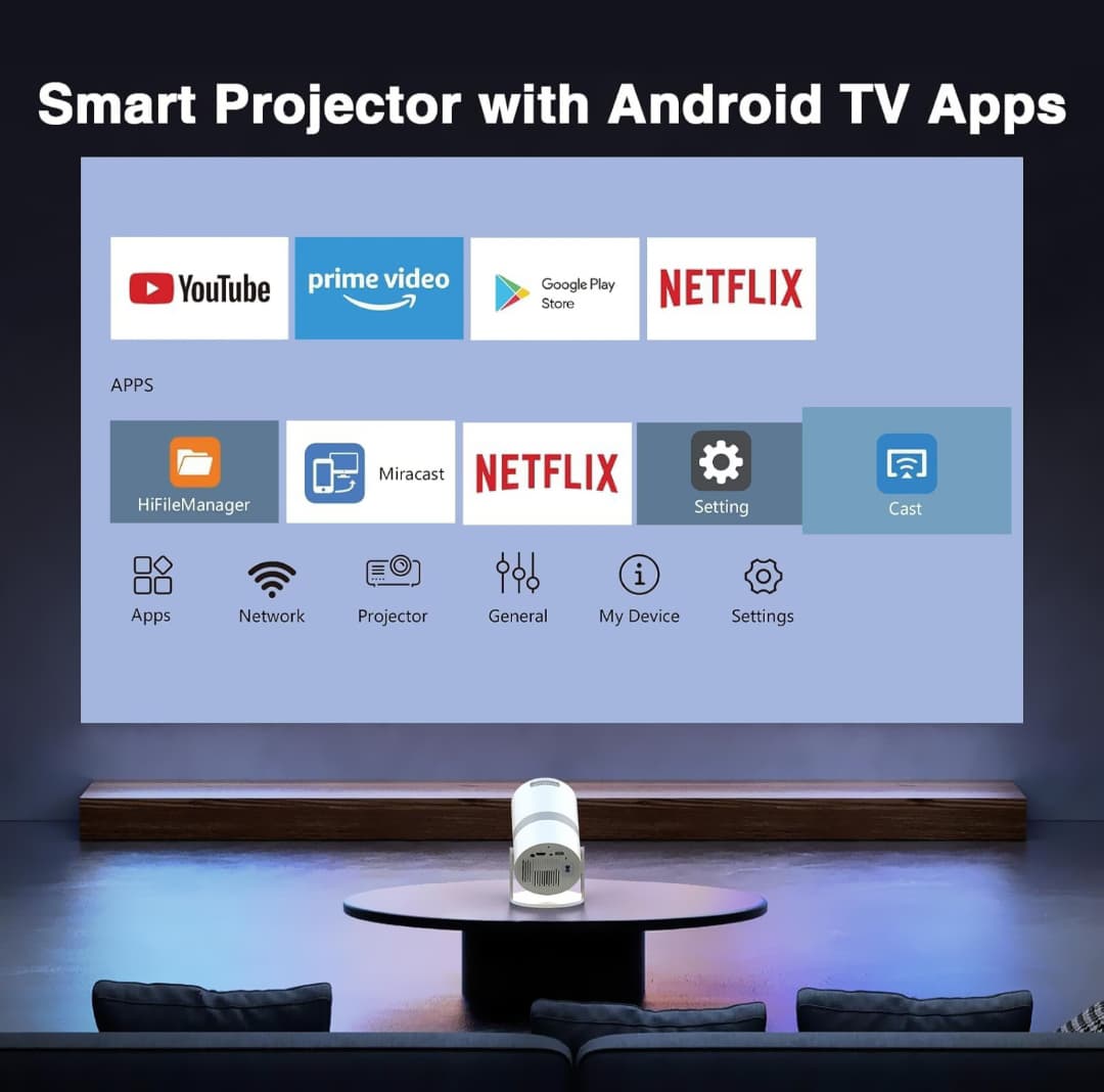 Smart Portable Mini Projector