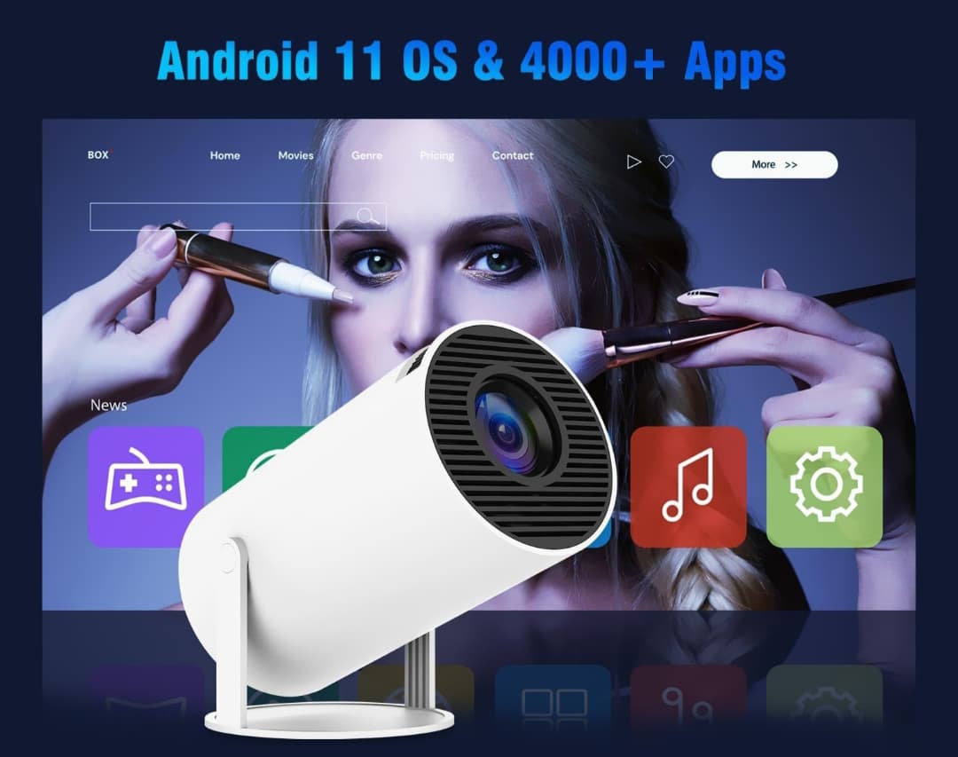 Smart Portable Mini Projector