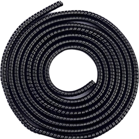 Full Cable Protector – Spiral Sleeve (Black)