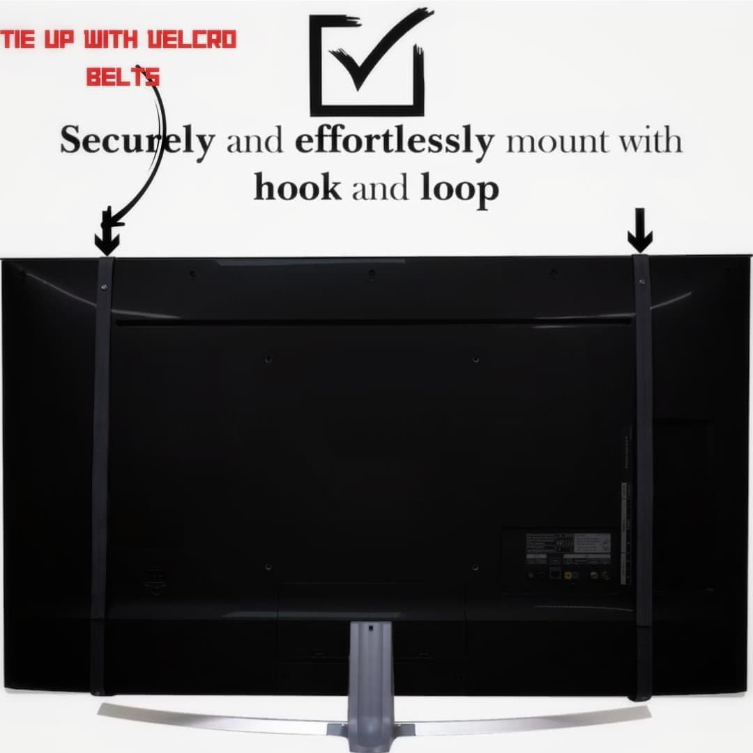 43-Inch Tempered Glass TV Screen Protector – Crystal Clear & Durable