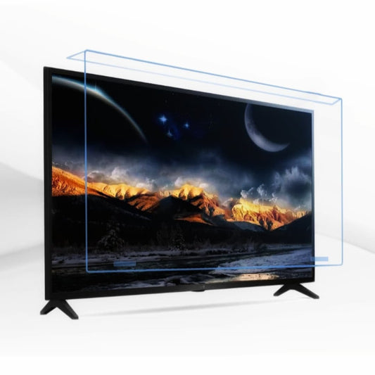 43-Inch Tempered Glass TV Screen Protector – Crystal Clear & Durable