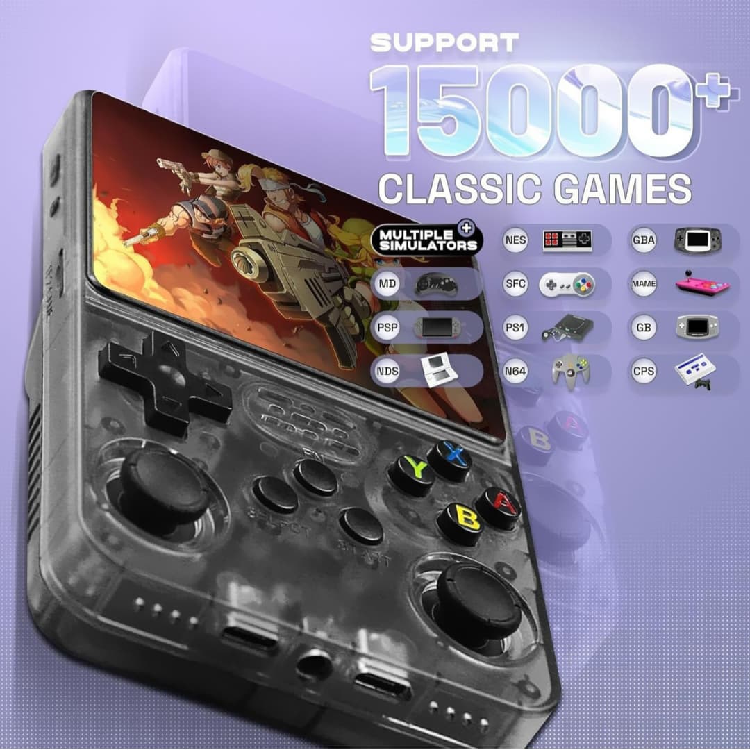 Retro Handheld Video Game Console