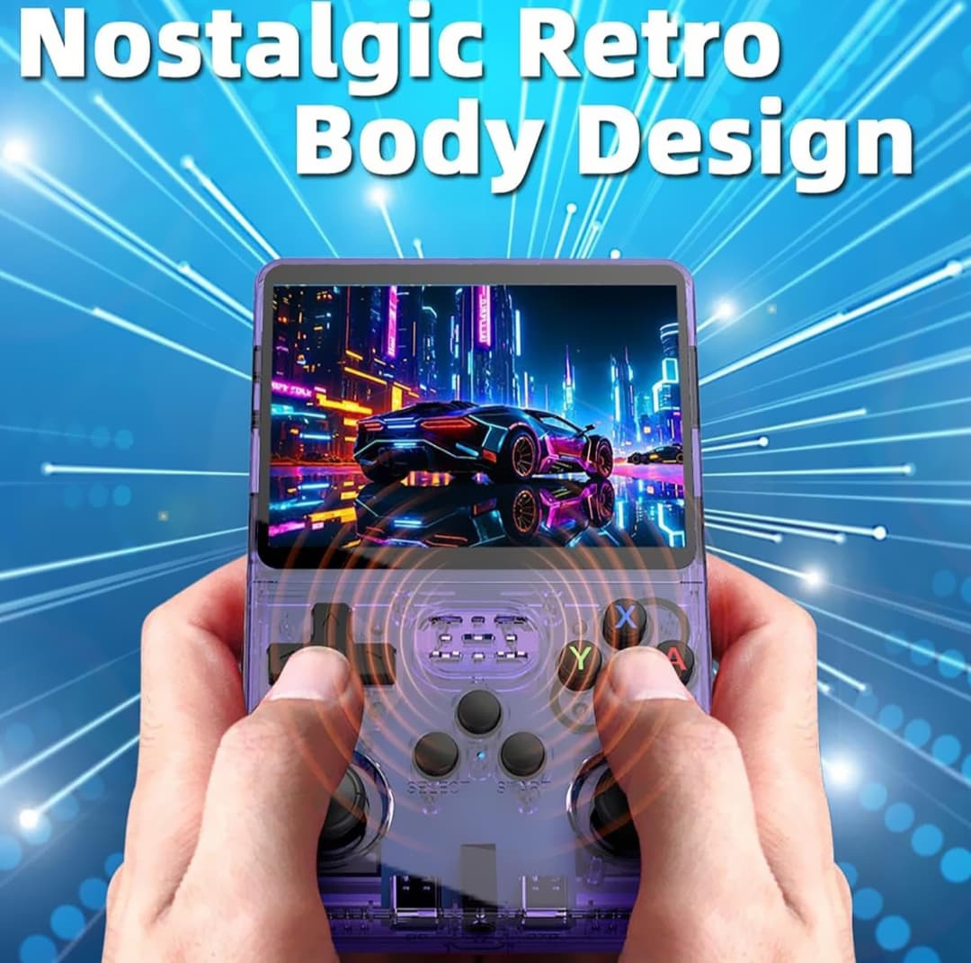 Retro Handheld Video Game Console