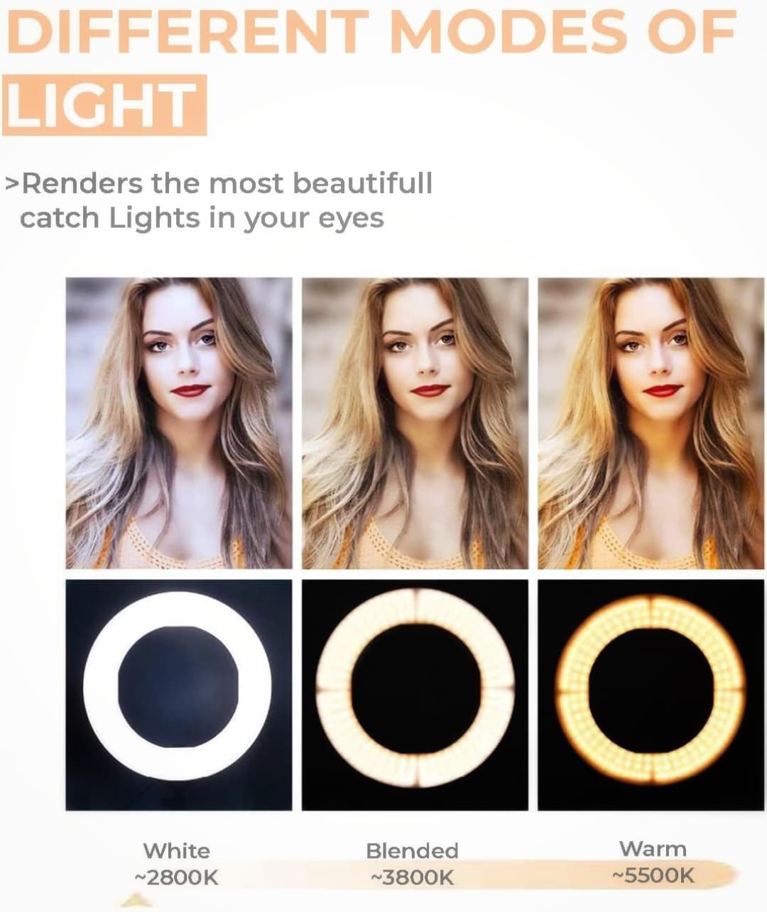 Portable LED Ring Light
