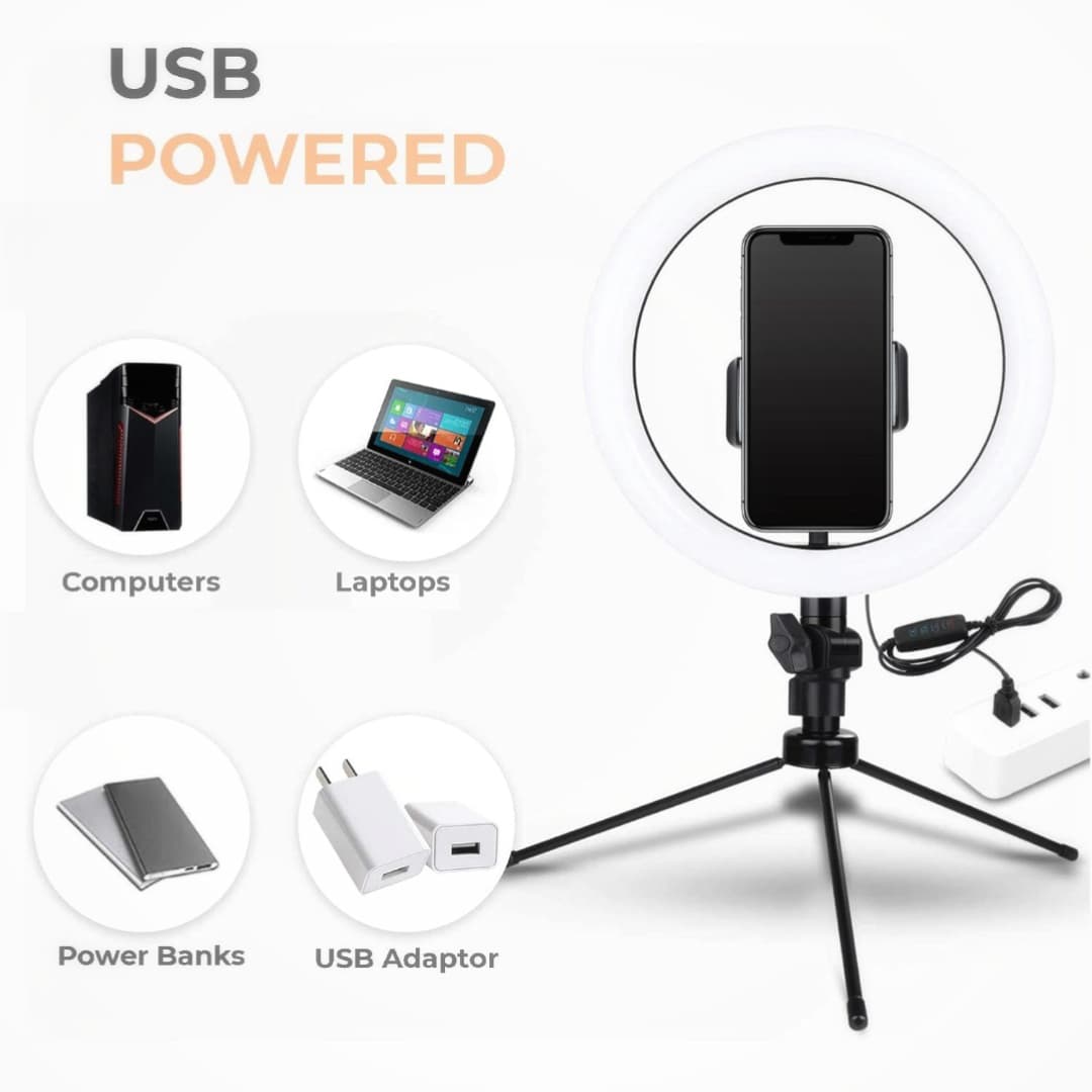 Portable LED Ring Light