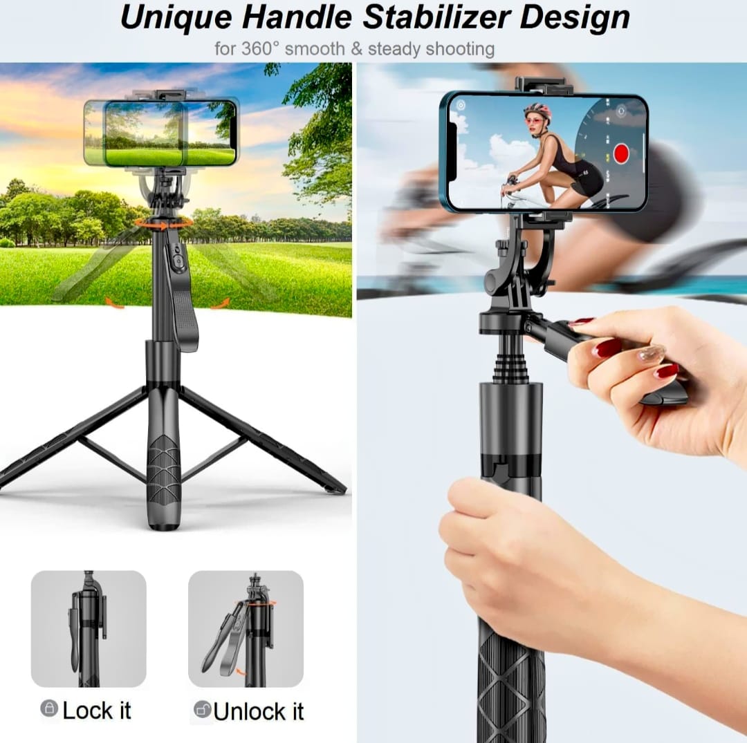 L16 Selfie Stick Tripod with Bluetooth Remote