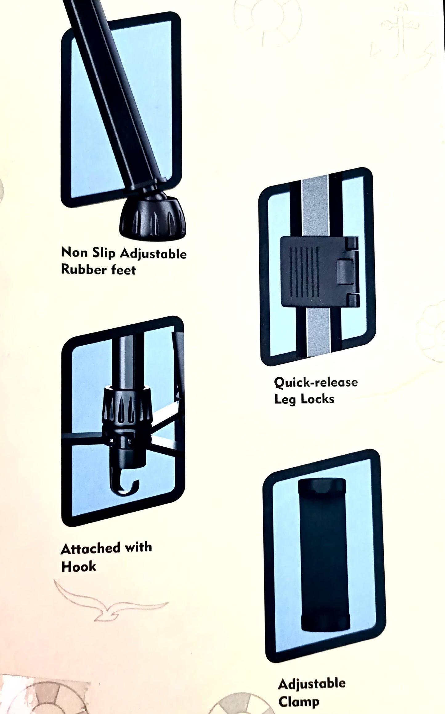 NP-680 Professional Heavy Duty Tripod