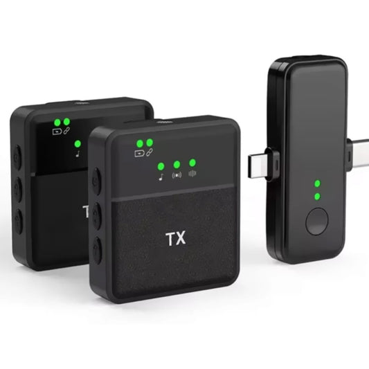 SX31 Wireless Lavalier Microphone (1 Receiver + 2 Transmitters)