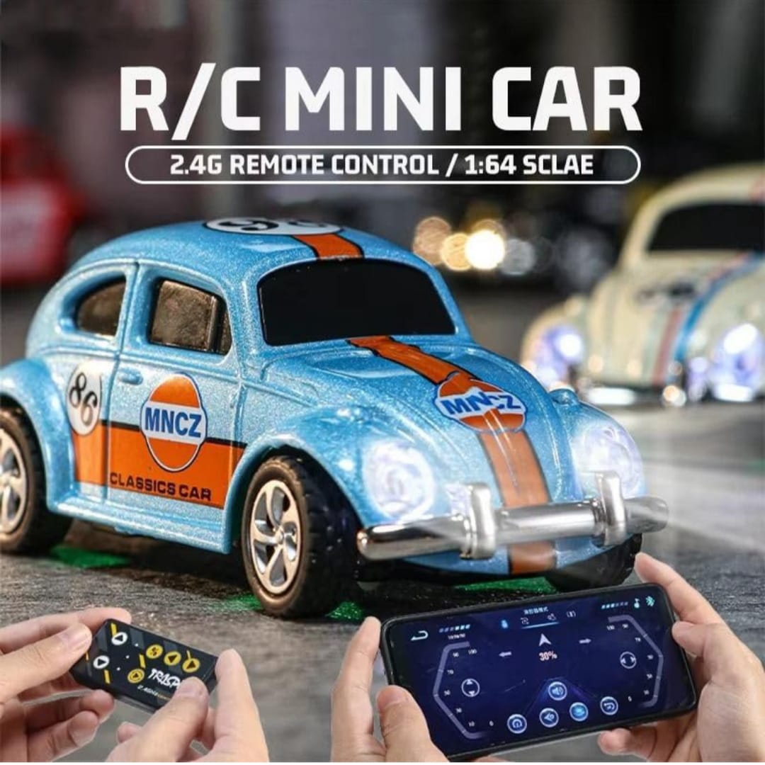 Mini RC Car – 1/64 Scale Remote Control Car
