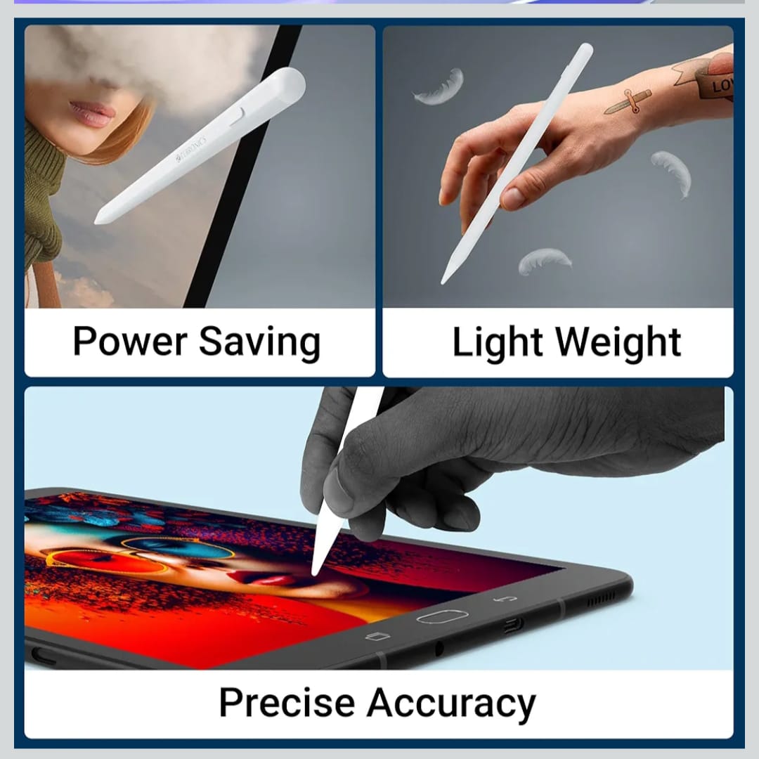 Pencil Pro Stylus for iPad | Palm Rejection | Type-C Rechargeable