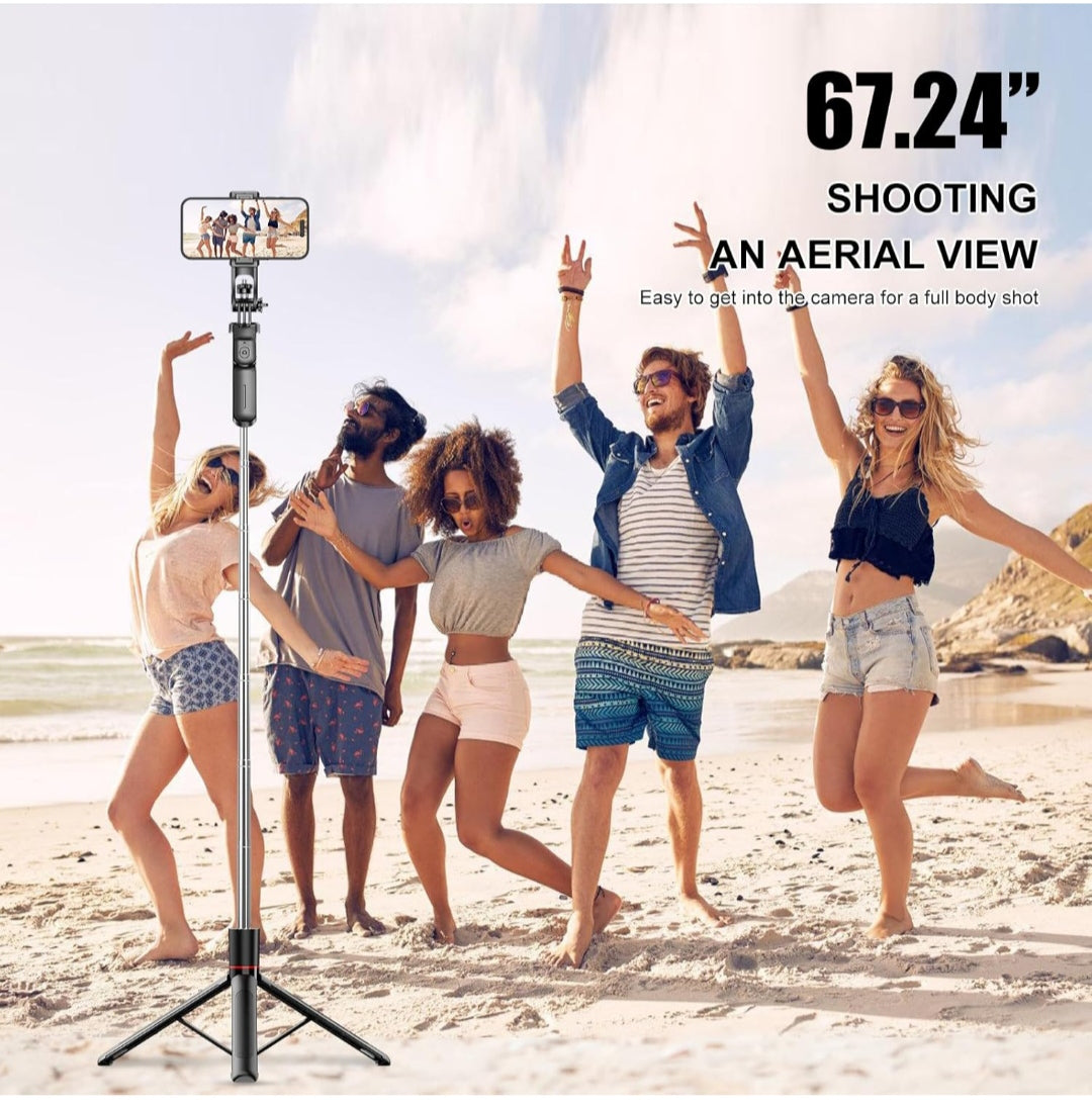 155 CM, Selfie Stick, with 1/4 interface screw