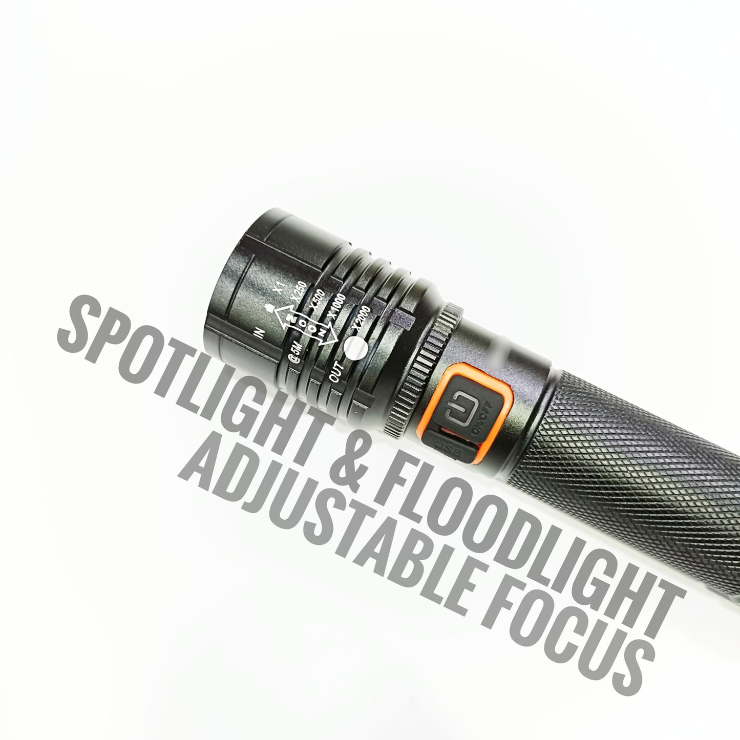 Mini Zoomable LED Flashlight