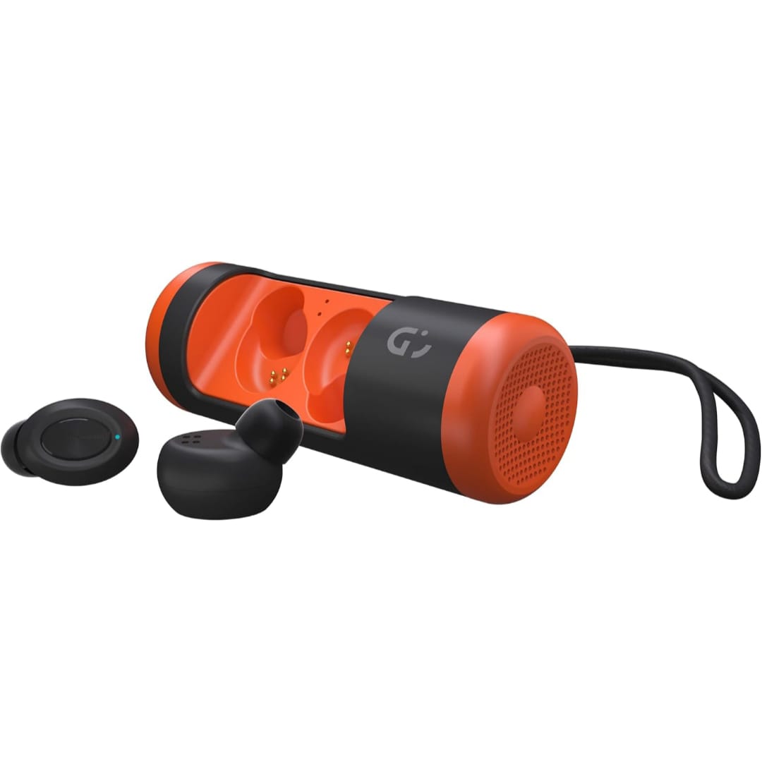 Twinbod 2.0 2-in-1 Wireless Earbuds & Bluetooth Speaker - Orange