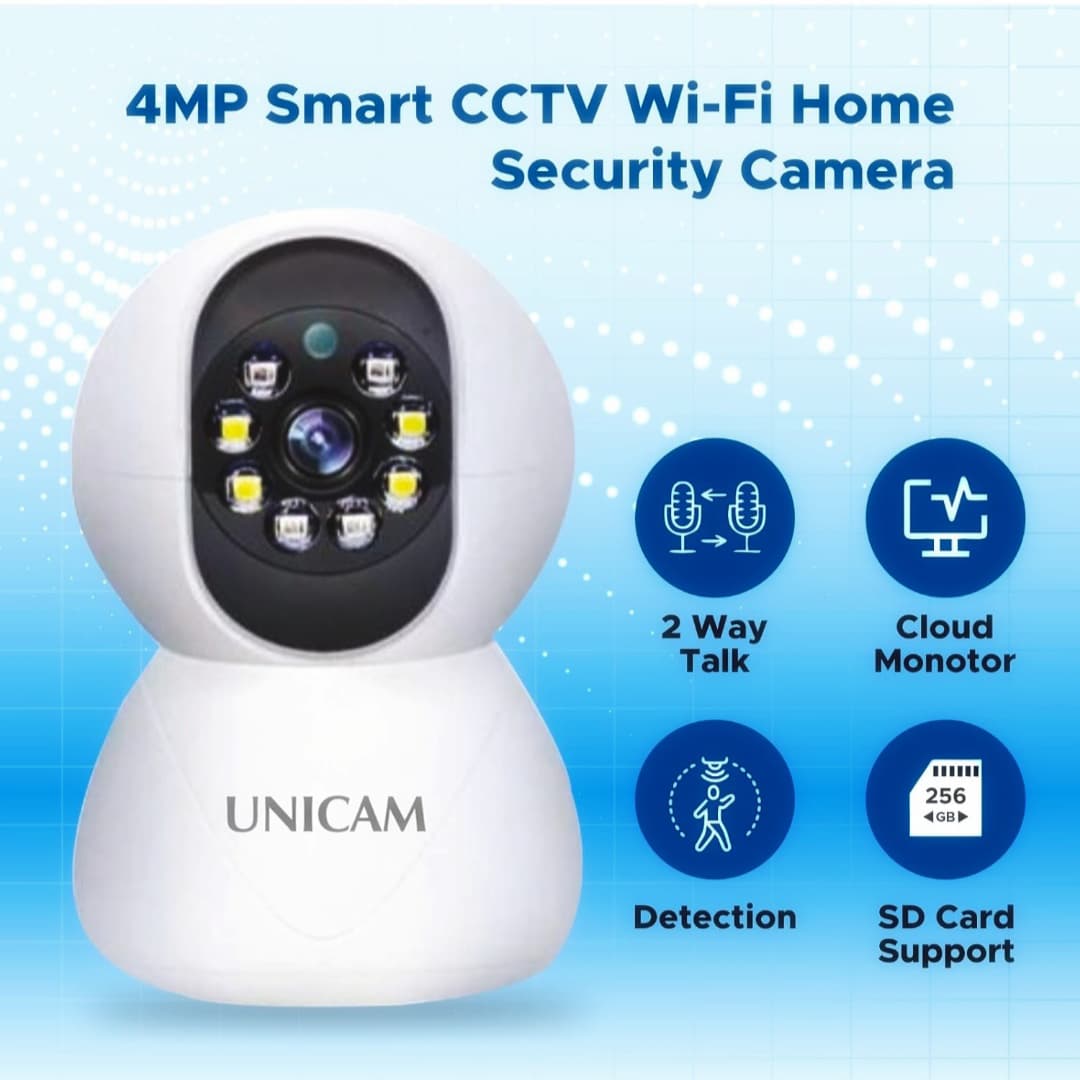 Wi-Fi Smart Home Security Camera - 4MP