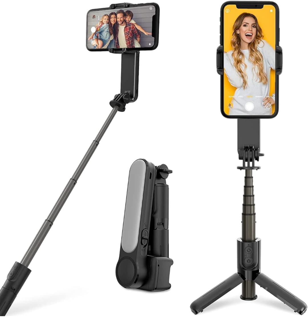 L09 Gimbal Stabilizer - Extendable Auto Balance Selfie Stick Tripod