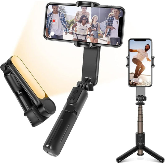 L09 Gimbal Stabilizer - Extendable Auto Balance Selfie Stick Tripod