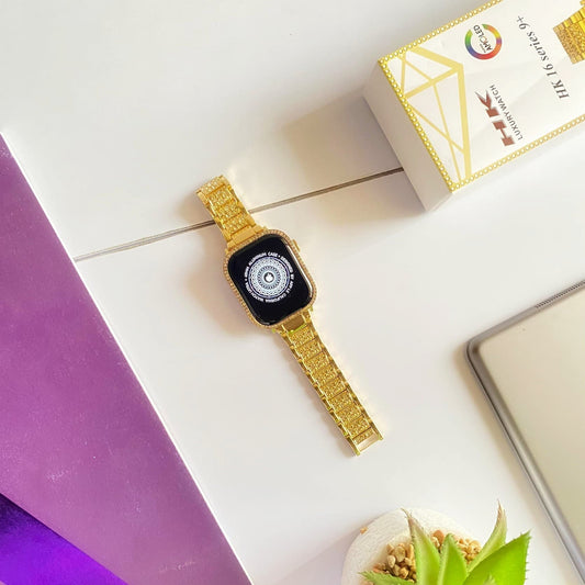 HK16 Series 9+ Women's Smartwatch – Style, Fitness, and Smart Features