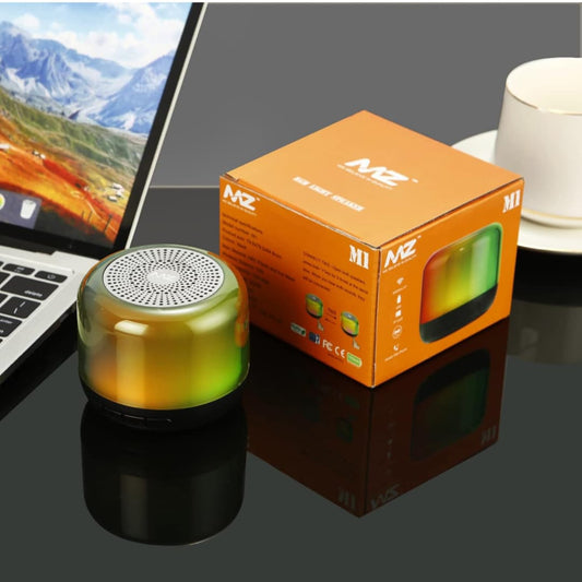 Portable Bluetooth Speaker with Dynamic Thunder Sound &amp; Disco Light – 5W