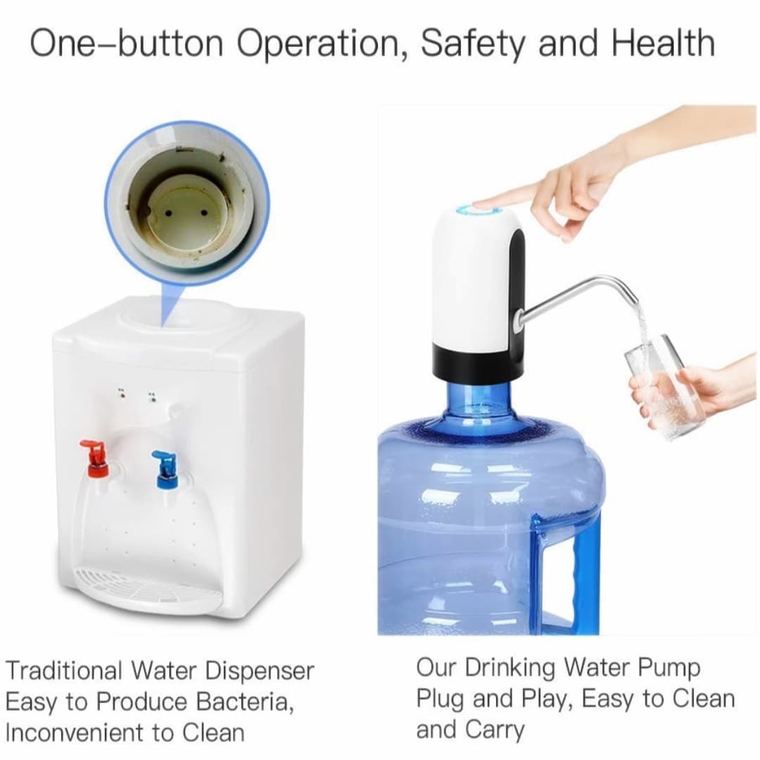 Automatic Wireless Water Can Dispenser Pump