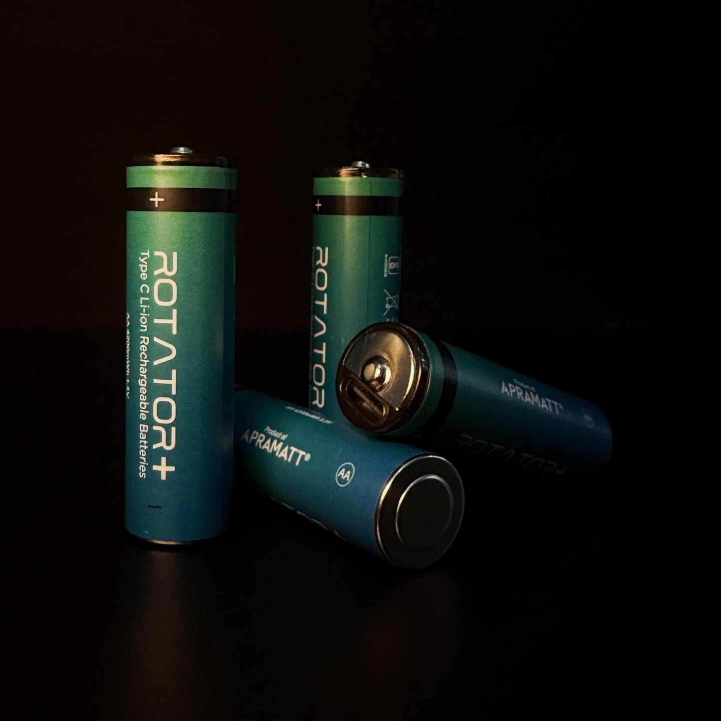 USB Rechargeable AA Batteries (1.5V, 4200mWh)