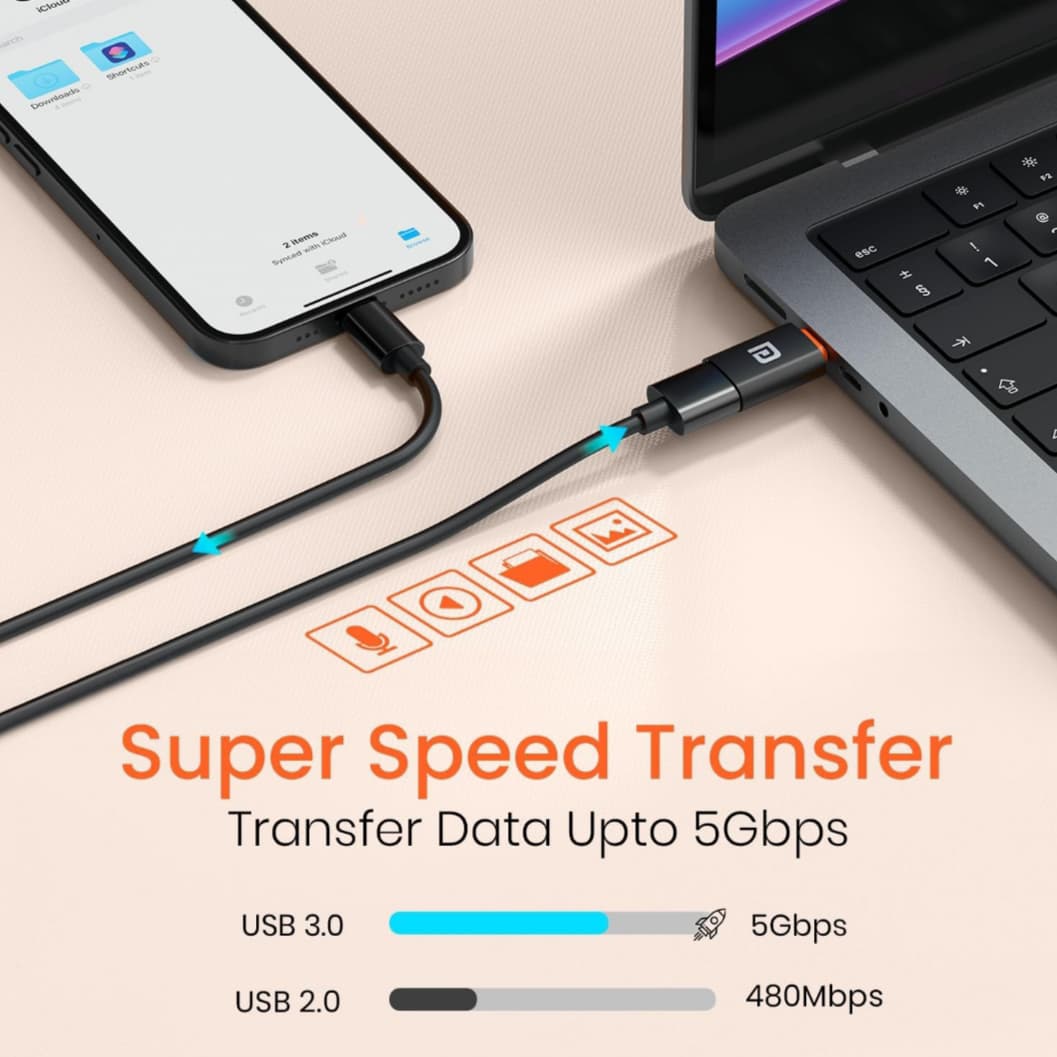 USB 3.0 to Type-C OTG Adapter