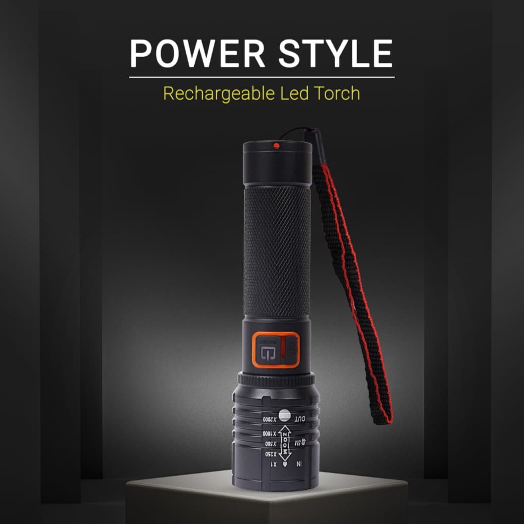 Mini Zoomable LED Flashlight