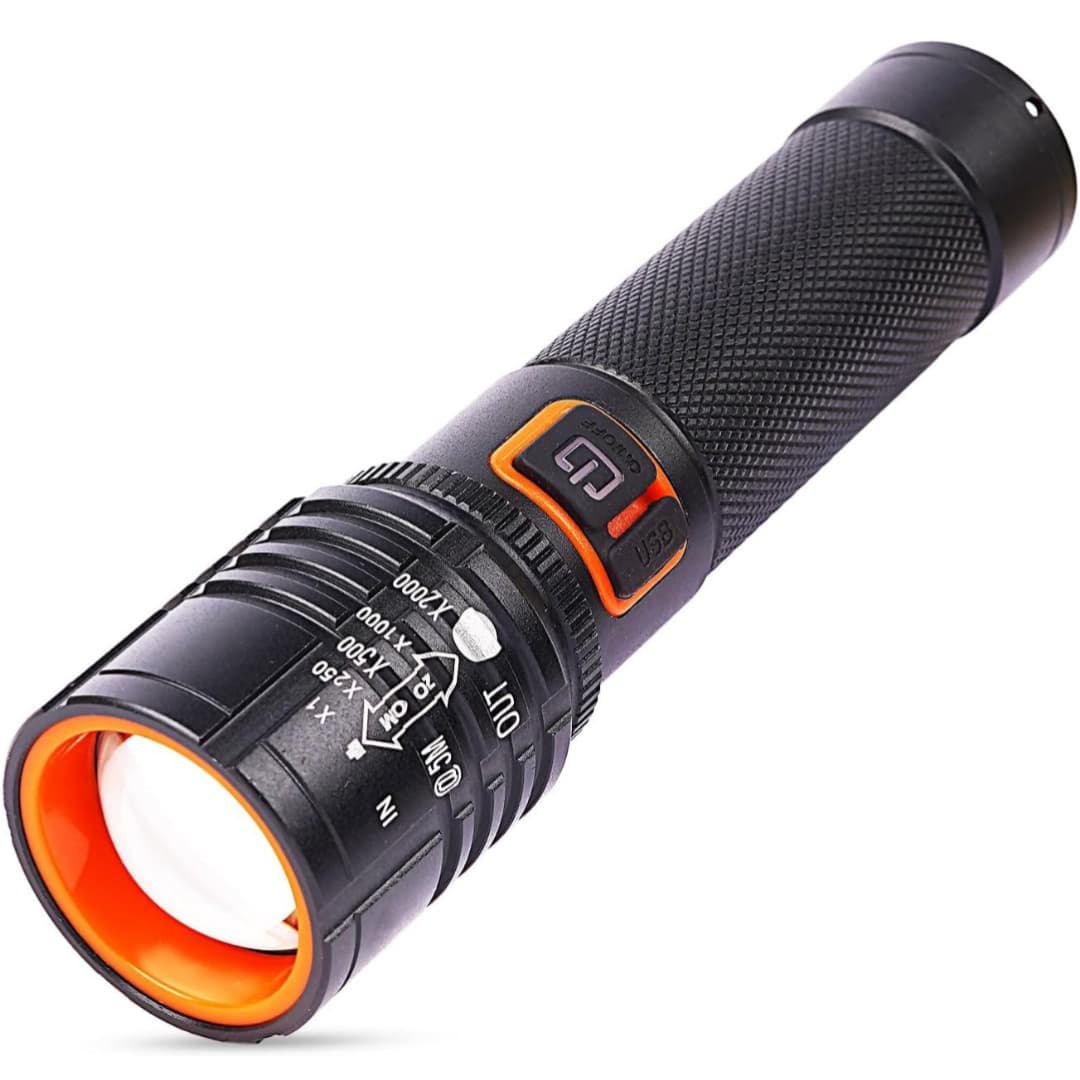 Mini Zoomable LED Flashlight