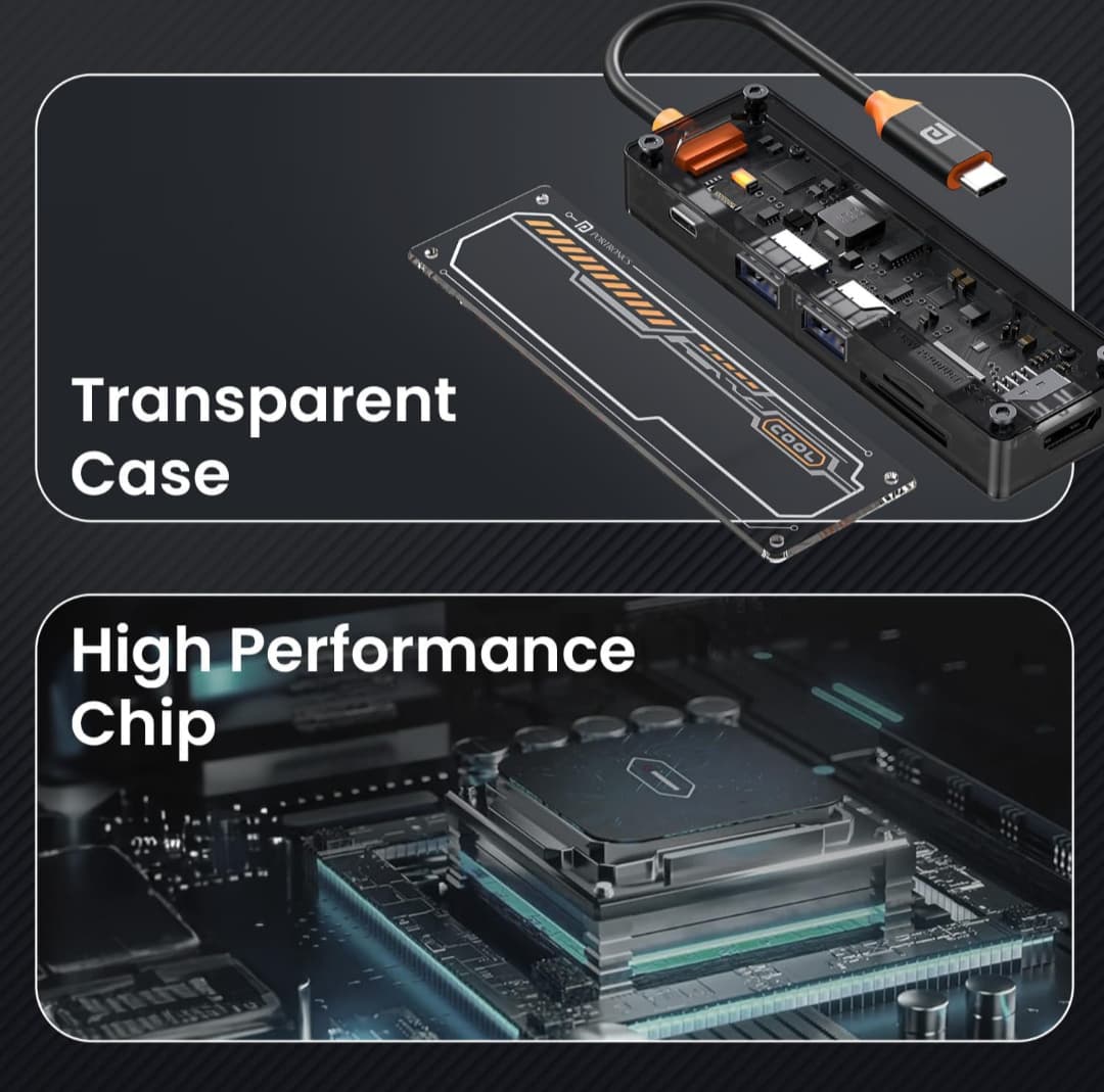 6-in-1 USB Type-C Hub