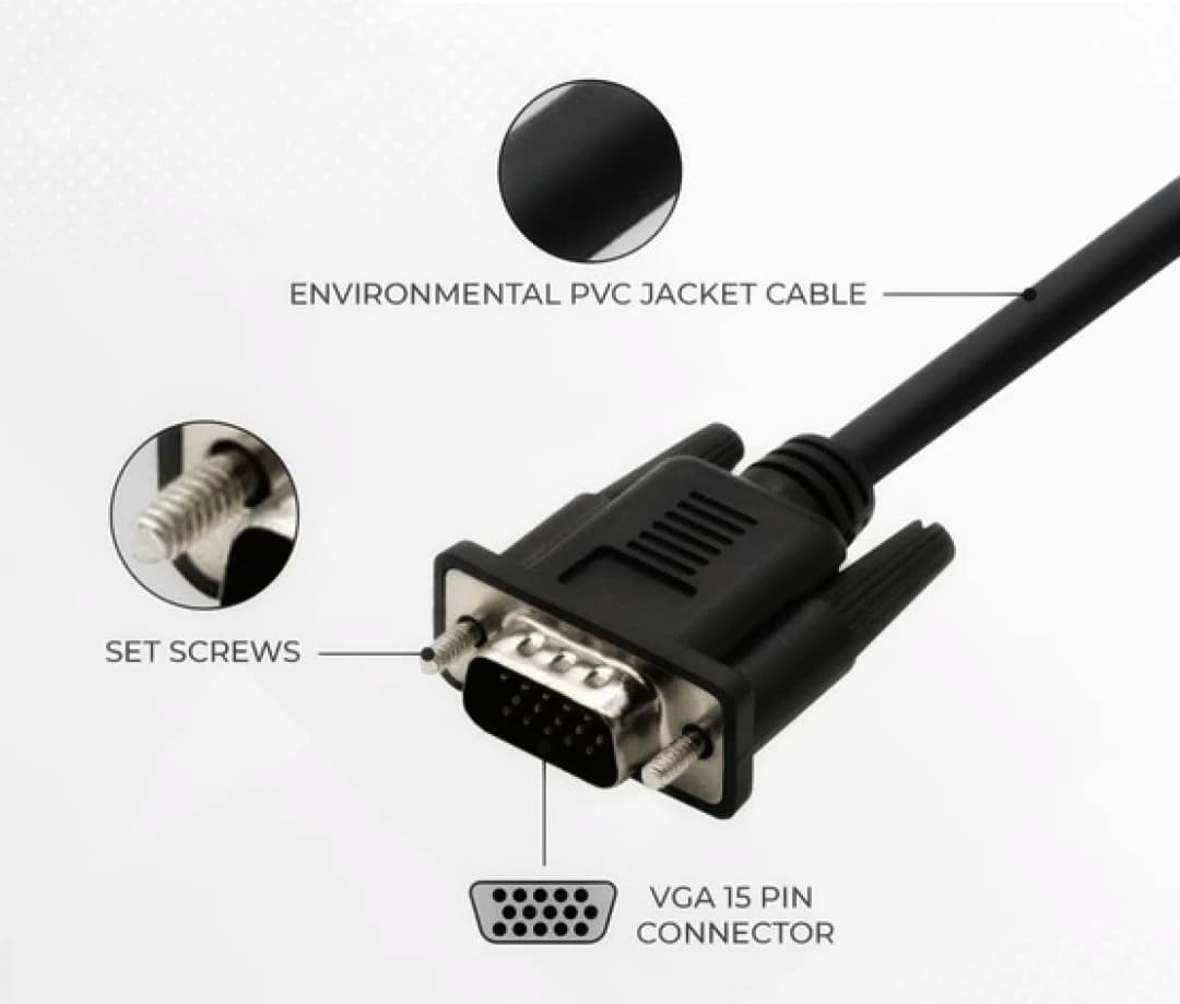 LAPCARE VGA Cable 1.5m