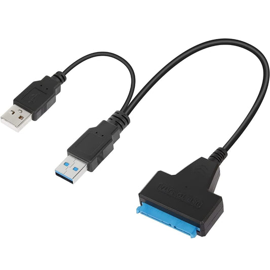 USB 3.0 to SATA Adapter – Supports 2.5"/3.5" HDD & SSD