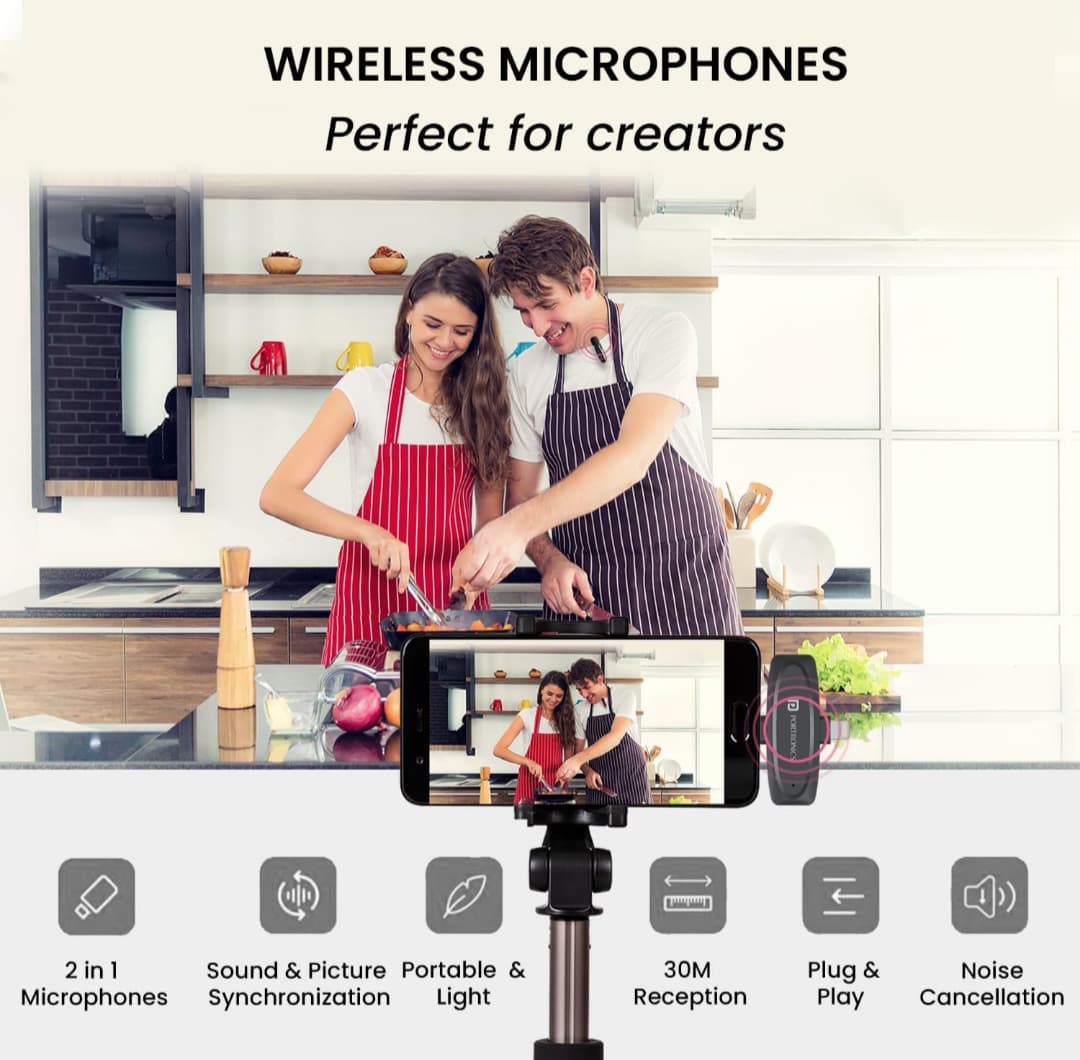 Dual Mic – Wireless Microphone for Android & iPhone