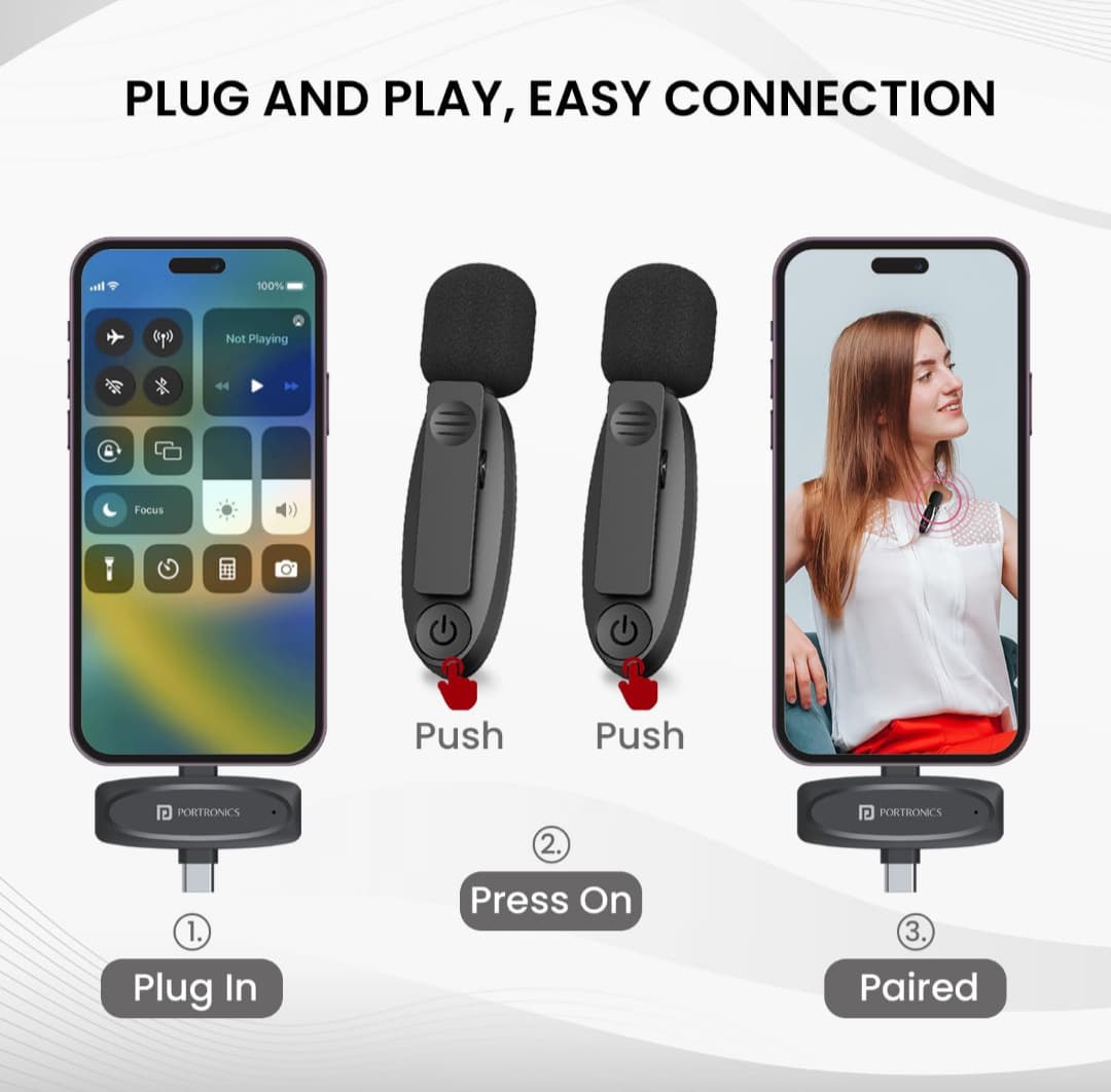 Dual Mic – Wireless Microphone for Android & iPhone