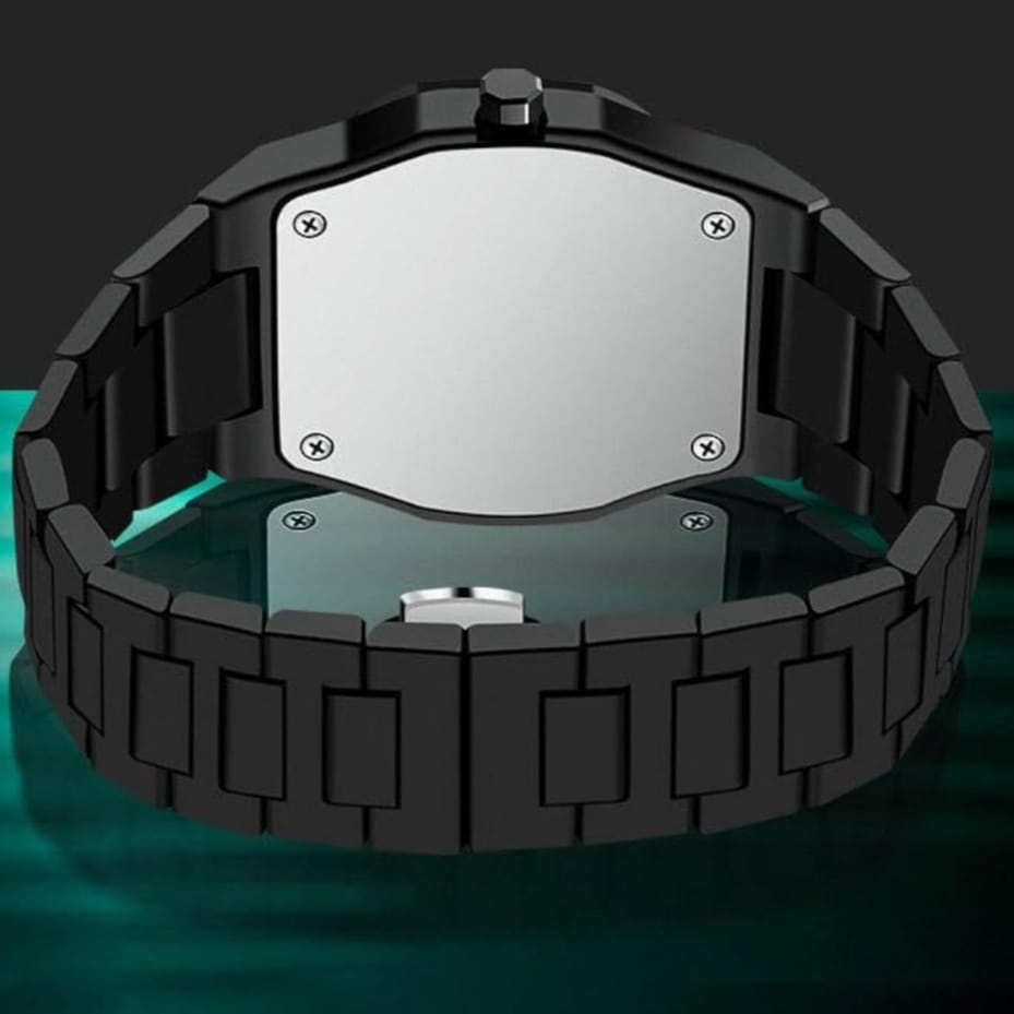 Mr.Charcoal Arabic Numeral watch