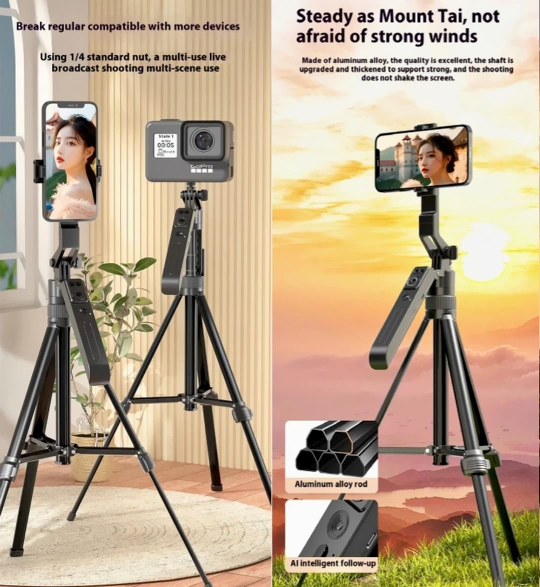 C19 AI Extendable Selfie Stick Tripod (1.9M)