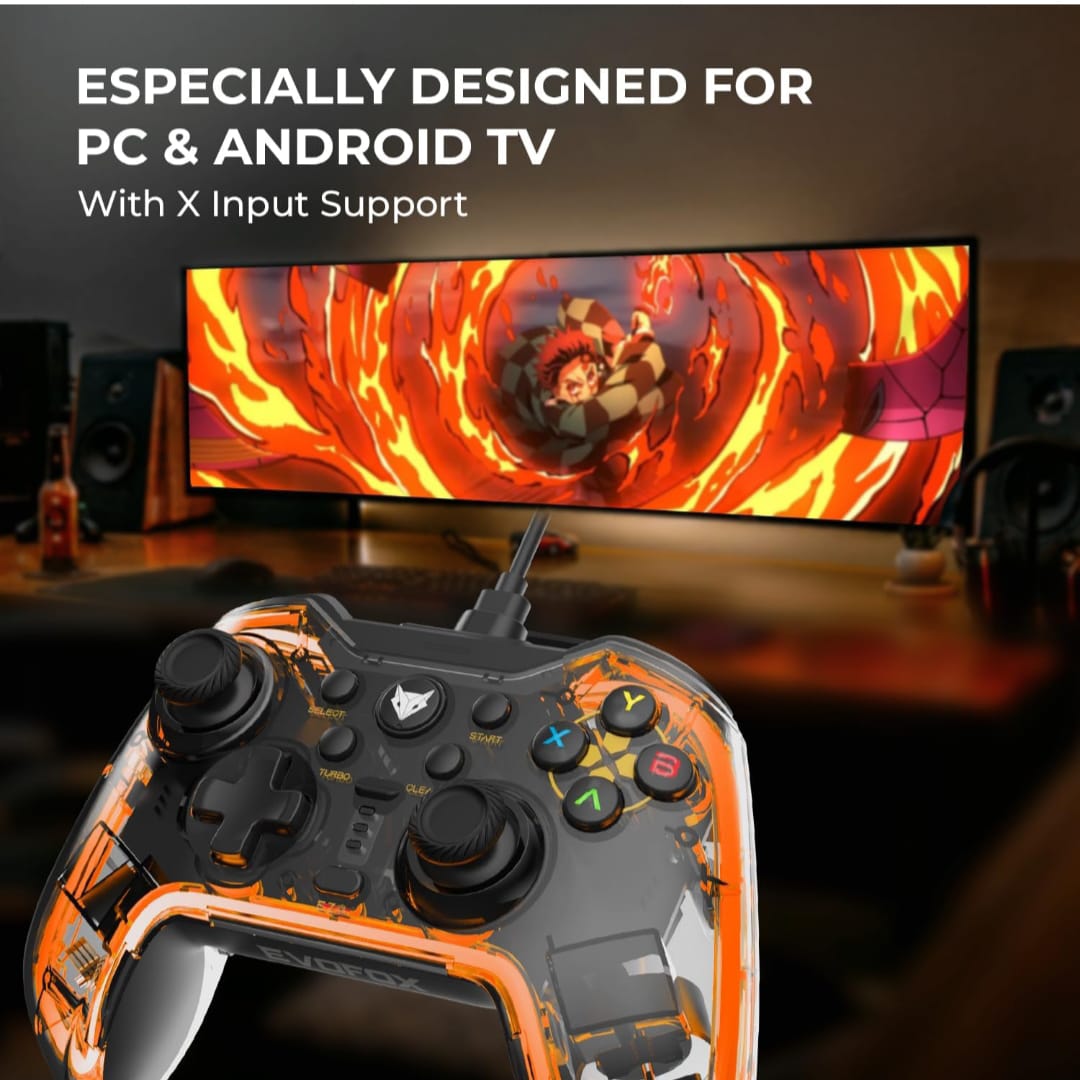 Elite X RGB Wired Gaming Controller for PC