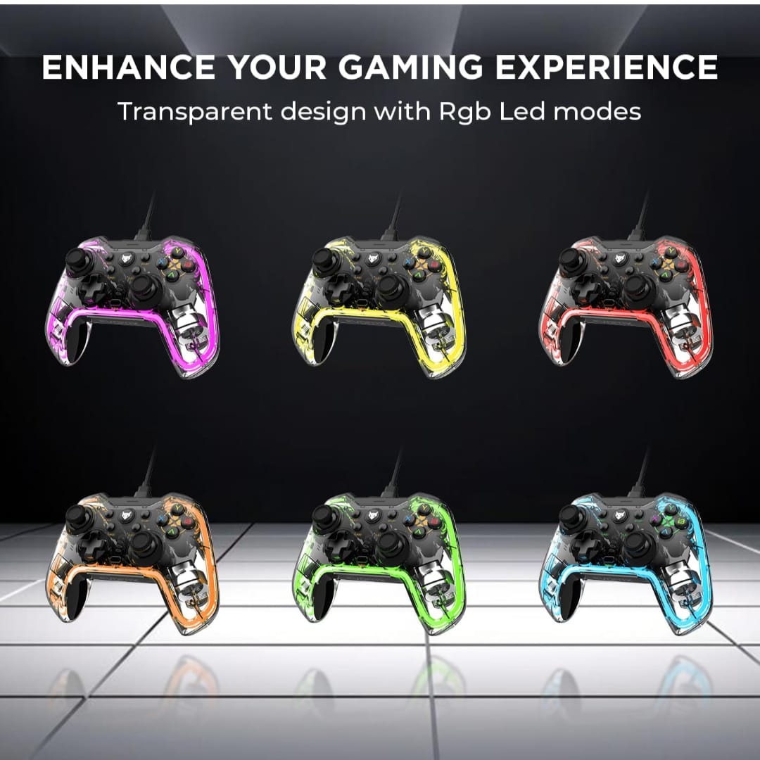 Elite X RGB Wired Gaming Controller for PC