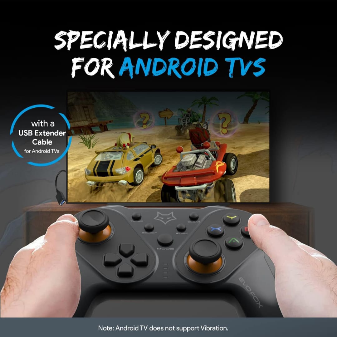 Elite Ops Wireless Gamepad for Google TV & Android TV