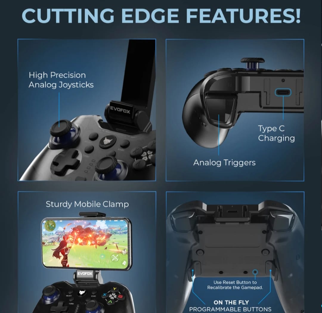 FOX Go Wireless Bluetooth Gamepad