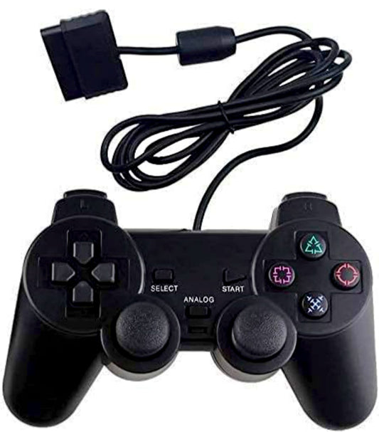 Wired DualShock Controller for PlayStation 2 – Black