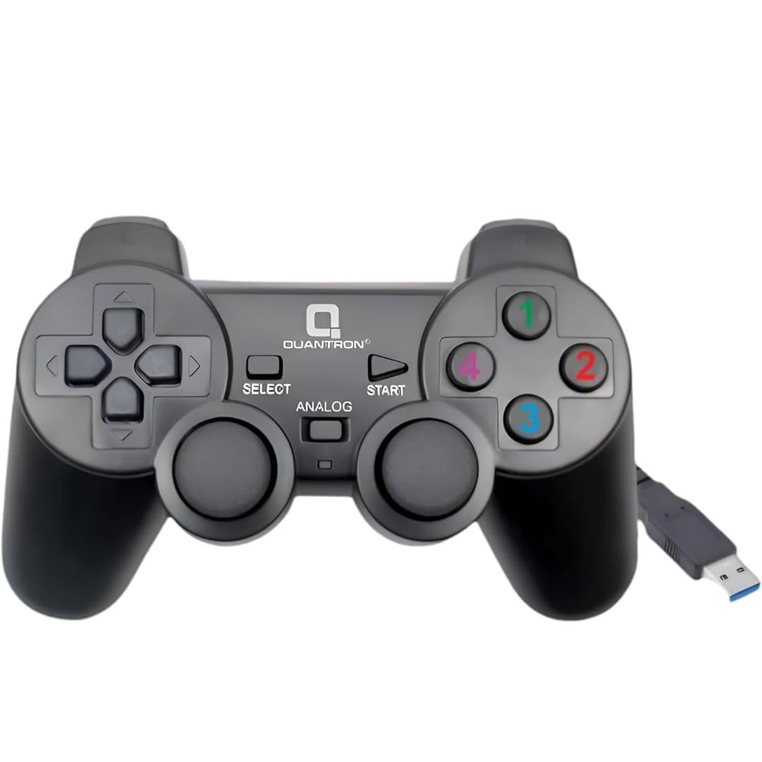 QGP-1800 Wired USB Gamepad for PC/Laptop