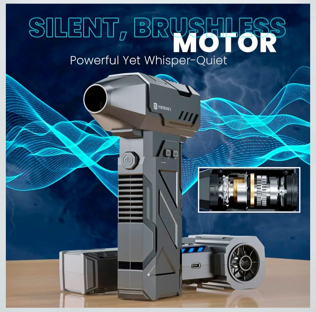 Mini Handheld High-Speed Air Duster (130000 RPM)