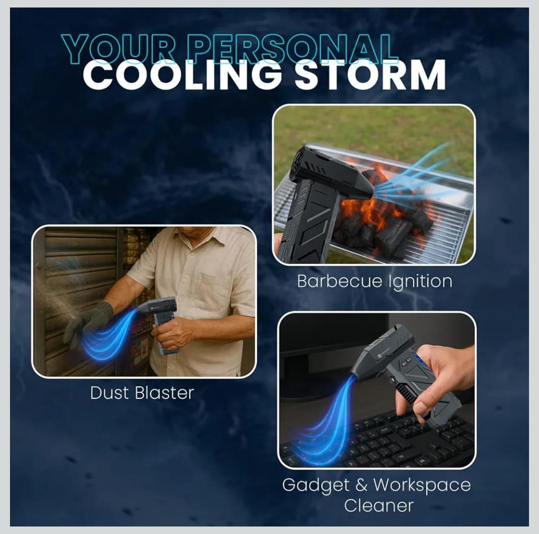 Mini Handheld High-Speed Air Duster (130000 RPM)