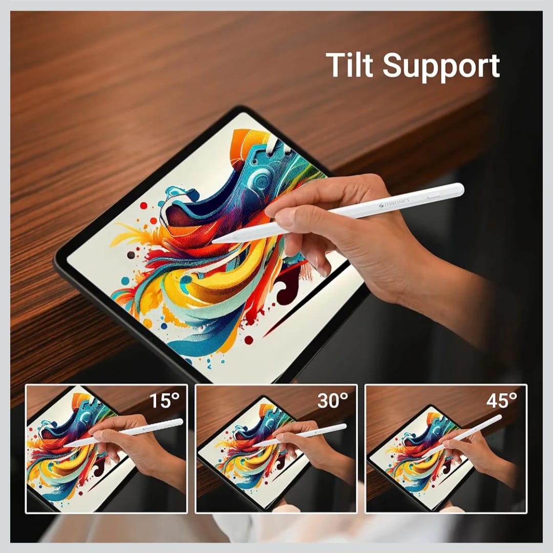 Pencil Pro Stylus for iPad | Palm Rejection | Type-C Rechargeable