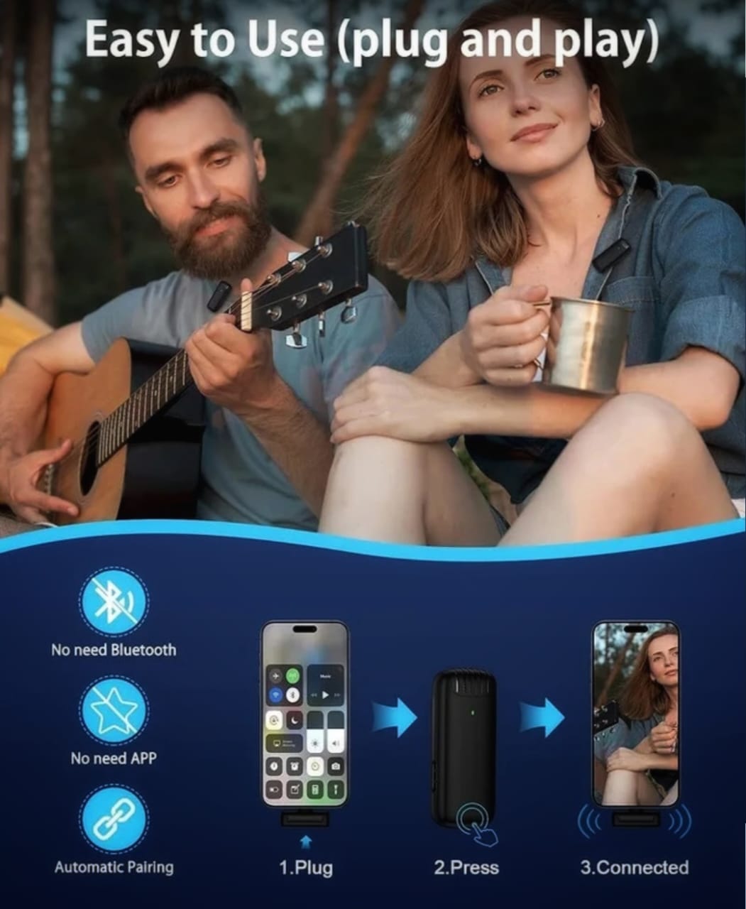 Wavlet 50 Dual Wireless Mic