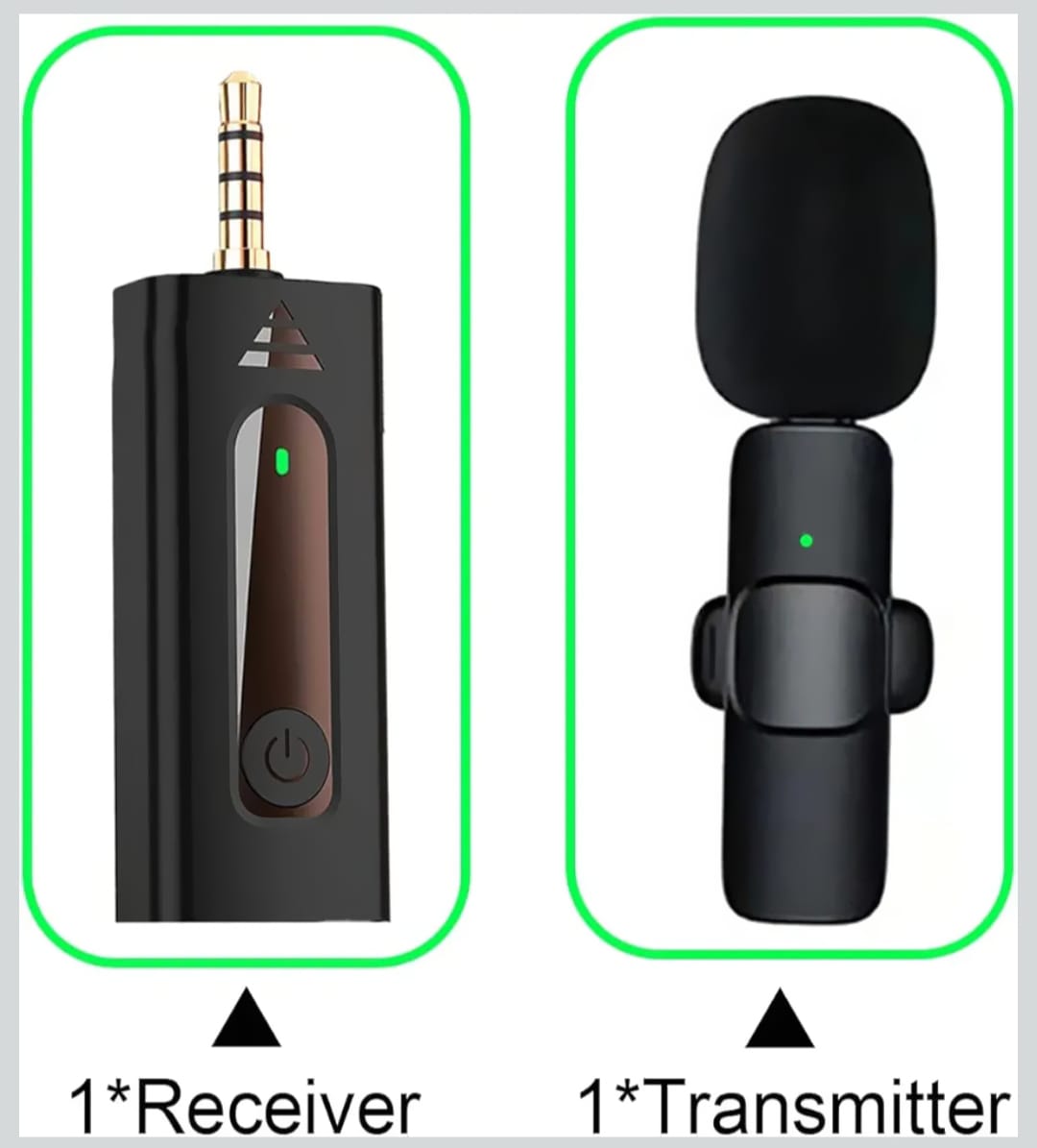 K-35 Wireless Collar Microphone | Plug & Play | Noise Reduction