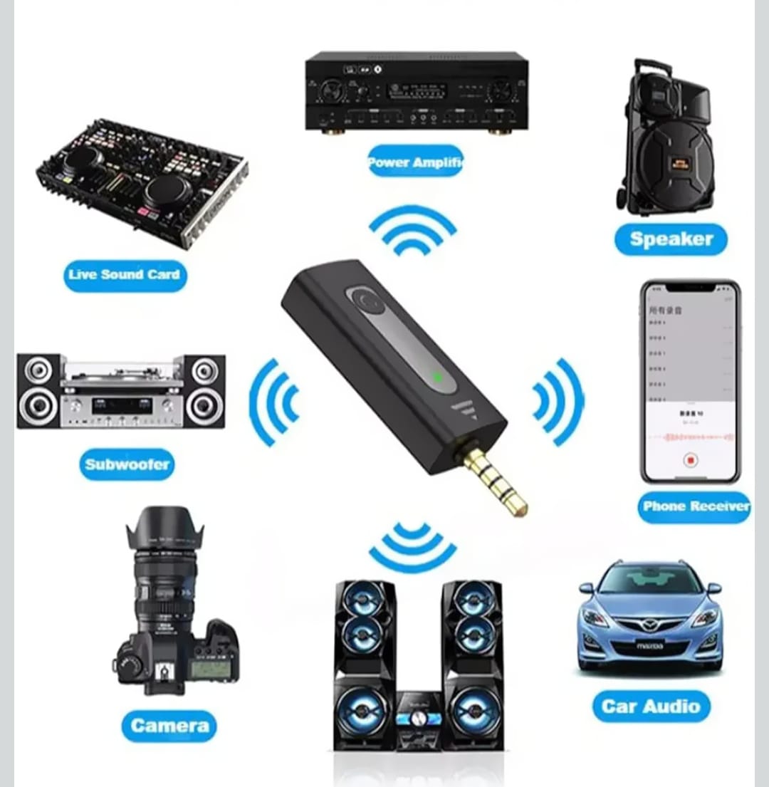 K-35 Wireless Collar Microphone | Plug & Play | Noise Reduction