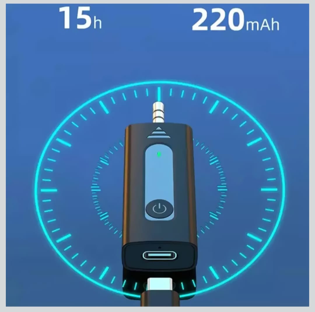 K-35 Wireless Collar Microphone | Plug & Play | Noise Reduction